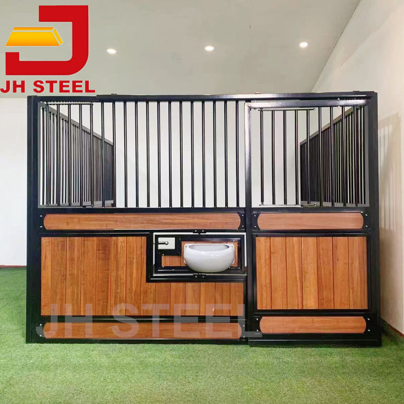 Luxury Sliding Doors European Horse Stall Fronts Stable