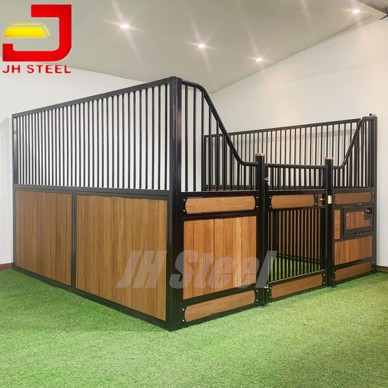 Stable Horse Stall Fronts Heavy Duty Steel Structure
