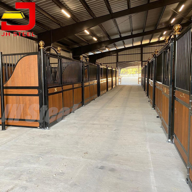 Portable full opening European Horse Stalls Sliding Door 2.0m Height