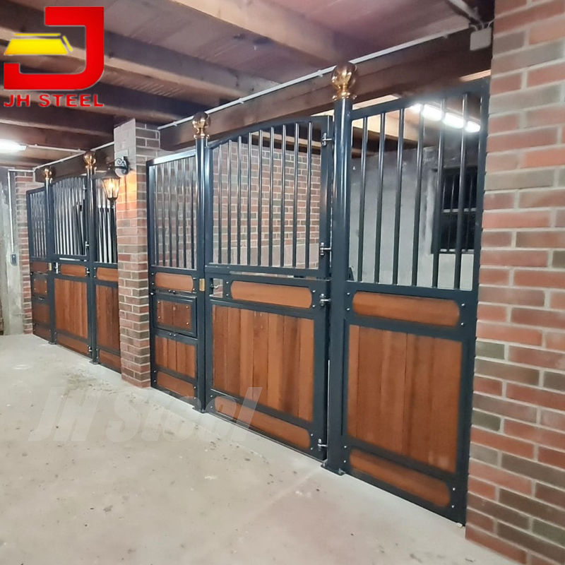 Safety Heavy Duty Galvanized Horse Stall Fronts Panels Antirust 3000