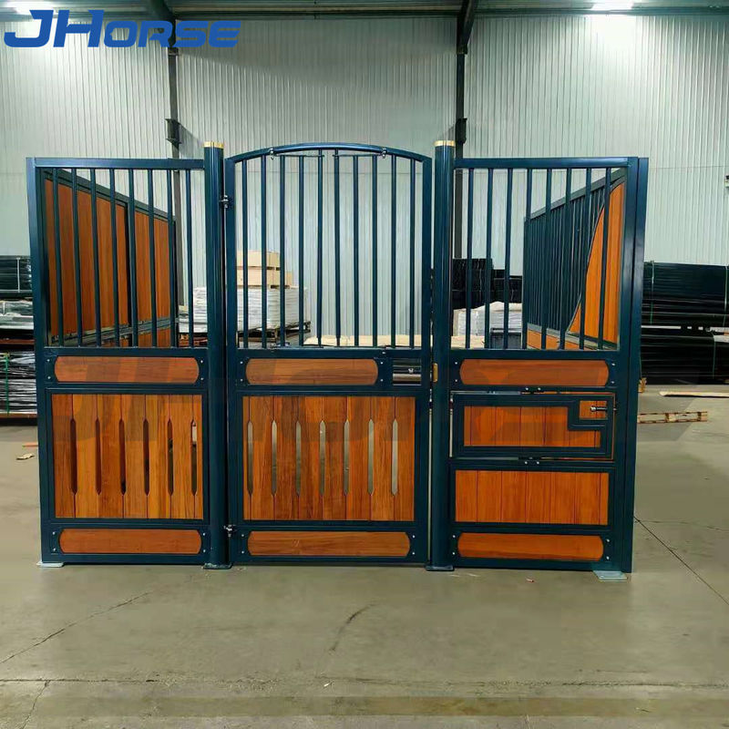 Europe Style Wooden 10ft Horse Stable Door Horse Stall Building Material