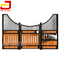 14 Foot Simple Design Horse Stall Fronts Horse Stable With Rotate Feeder
