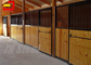 2ft Length 220cm High Modular Horse Stall Kits Bamboo Steel Frame Material