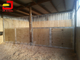Customized Size Bamboo Panels Horse Stable Equipment With Sliding Door