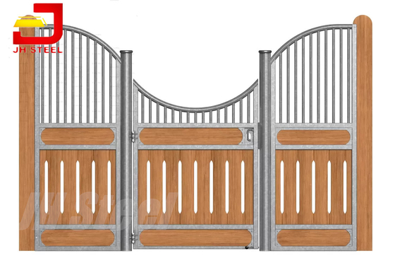 Luxury European Style Horse Stable Fronts China Manufacturer Infilling Bamboo