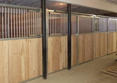 Easy Connection Horse Stall Panels Hot Dipped Galvanized Finish CE Approval