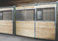 Pre Made Temporary Horse Stall Fronts Solid Welded One Piece Frame