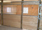 Wood Material Horse Stall Fronts Customized Front Panel Hardwood Horse Stable
