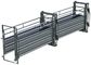 Easy Access Portable Cattle Alleyway , 14 Gauge Sheet Adjustable Cattle Alley