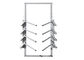High Tensile Cattle Spear Trap , Portable 450 Grade Galvanised SHS Cow Trap