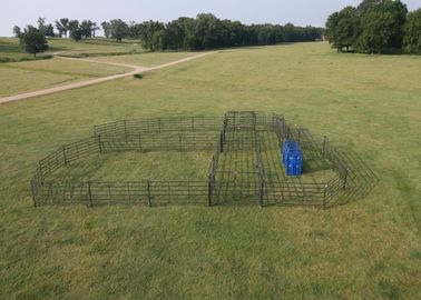 Painted 14 16 Gauge Livestock Fence Panels Temporary Lightweight Gates