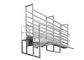 Anti Rust Cattle Loading Ramp 115mm X 42mm Oval Rail 2m Level Extension