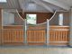 Customized Metal Bracket European Horse Stalls With Required Wood