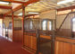 Pre Built Modern European Horse Stalls Bamboo / Pine Infill Optional