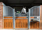 Customized Temporary Bamboo Board Indoor Safety Steel Horse Stalls Horse Stables Factory Made