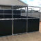 Customized Wood Material Horse Stable Box Easy Assembly In Black Color