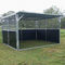 PVC Canvas Horse Stable Box / Galvanized Horse Fence With Steel Frame