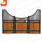 Bamboo Barn Stable Horse Stall Fronts High Heat Treated Density Carbonized