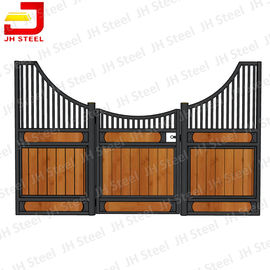Customize Design Horse Stall Fronts , Bamboo Wood European Stall Fronts