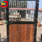 Portable Horse Stall Panels For Barns / Metal Horse Stall Doors 1200*2200mm Size
