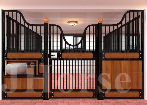 Bamboo Wood Heavy Duty 8 Ft European Horse Stalls