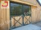 Infilled Bamboo Double Sling Door 4x5m Stall Panels For Horse Barns