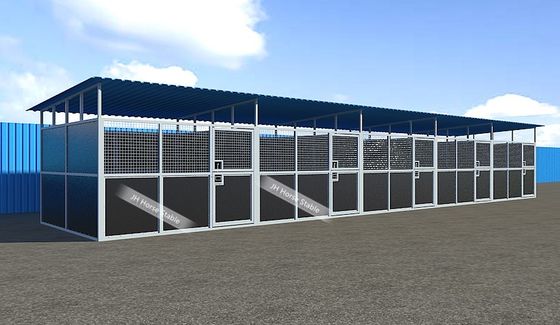 Infilled Hdpe Board 3m Size Portable Horse Stalls