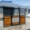 Custom Made V Yoke Window 12 Ft Stall Fronts Prefabricated Building Material