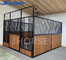 High Resistance Movable Bamboo Horse Stable Door Expertly Crafted