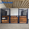 Door 12ft Bamboo Metal Horse Stall Fronts With Swivel Feeder