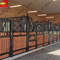 Durable Density Bamboo European Horse Stalls Black Powder Coated
