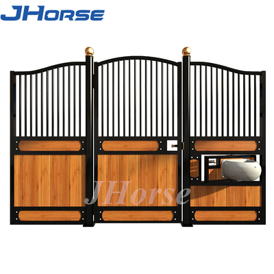 Classic Equine 14 Foot Barn Stall Fronts Galvanized Horse Stall Equipment Stable Covered