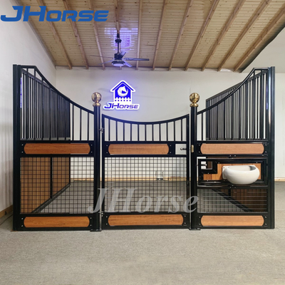 Low Mesh Wooden Farm Riding Stables Horse Stall Fronts Box Portable