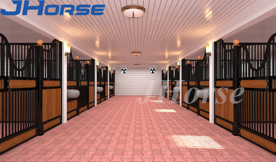 Indoor Wooden Horse Stall Panels Stable Fronts Portable