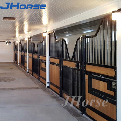 Hot Dip Galvanized Horse Stable Stalls With Steel Frame