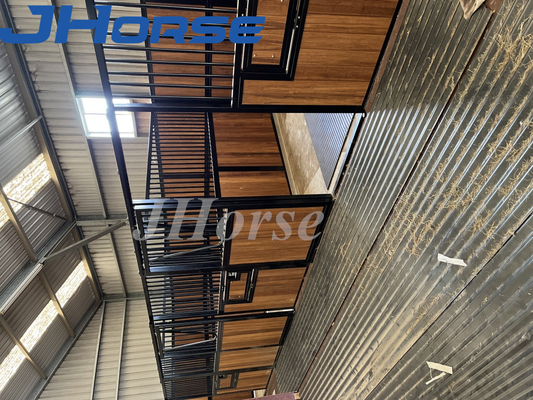 2200mm  Modular Horse Stalls Barns With Latches Boarding For Pre Built Horse Barns