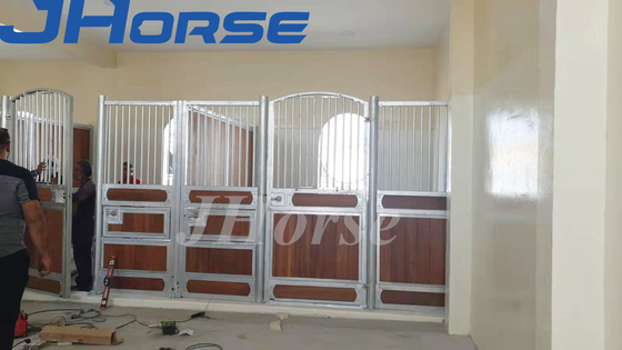12ft Steel Portable Horse Box Stalls Prefab Horse Stables Weather Proof