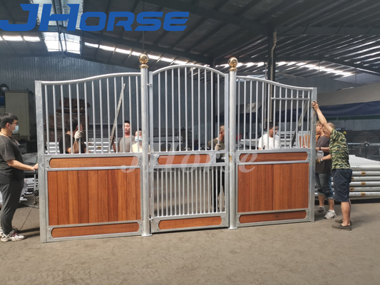 14ft Premade Horse Stables European Style Luxurious Stainless Galvanized