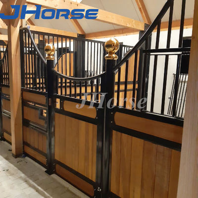 Standard 12x12ft Husbandry Powder Coated Horse Stall Fronts