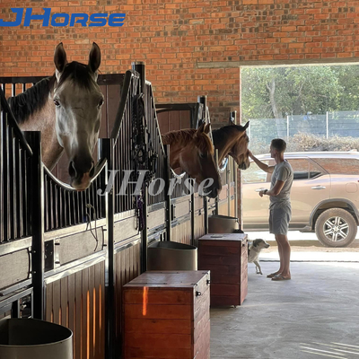 Custom Powder Coated Horse Stall Kick Panels For Horse Barn Door