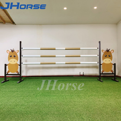 Competition Standard Horse Jumps Equipment Aluminum Material Long Lasting