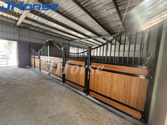 Permanent European Horse Stall Front With Low Maintenance