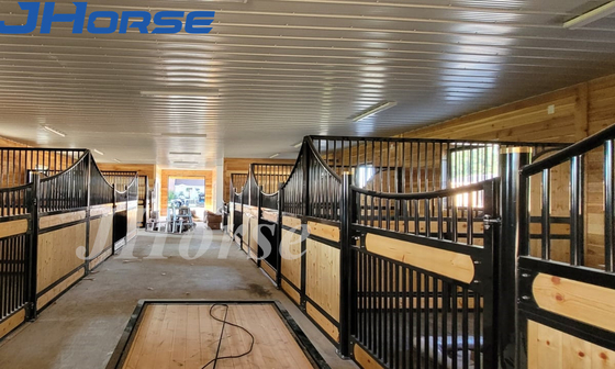 Heavy Horse Stable Box With Secure Design And Powder Coating