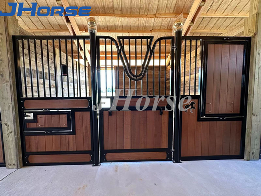 Customizable Horse Stable Box Standard Front Safety Horse Stall Equipment Equestrian