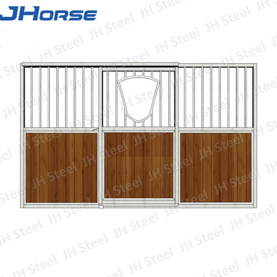 Powder Coated Horse Stall Panels , Portable Stall Doors For Horse Barns
