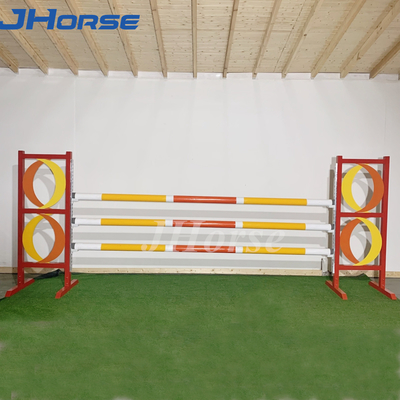 Customizable Horse Jumps Equipment Durable Pvc Steel Construction