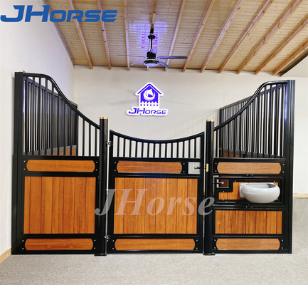 2.2m Height Outdoor Horse Stalls Steel Structure Building Prefabricated