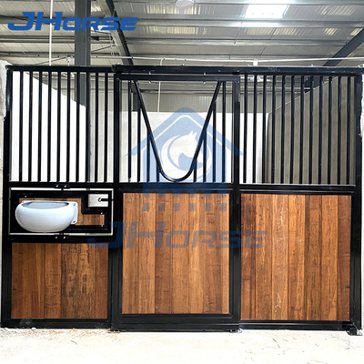 Simple Install Horse Stable Stall Fronts Strength Beautiful Practical Frame Core Components
