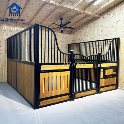 8ft X 8ft Powder Coated Horse Stall Front Panels With Pvc Board