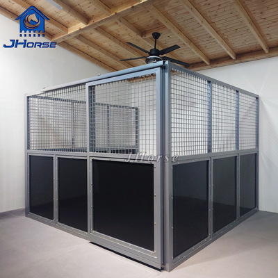 10ft 12ft Portable Horse Stall Panels Steel Temporary Customized Economical Aluminum
